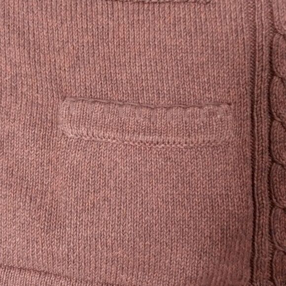 VTG Northern Reflections Embroidered Sweater Vest XL Brown Fall Leaves Cabincore - Picture 6 of 7